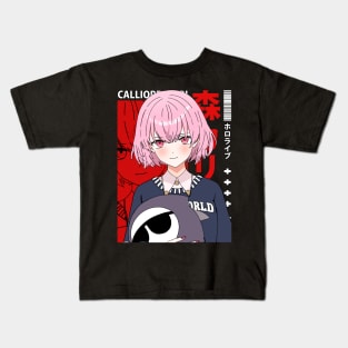 Short Hair Calliope Mori Kids T-Shirt